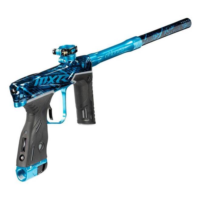 pistolet do paintballa: Marker DYE MXR PGA BRANDED - BLACK/CYAN POLISH