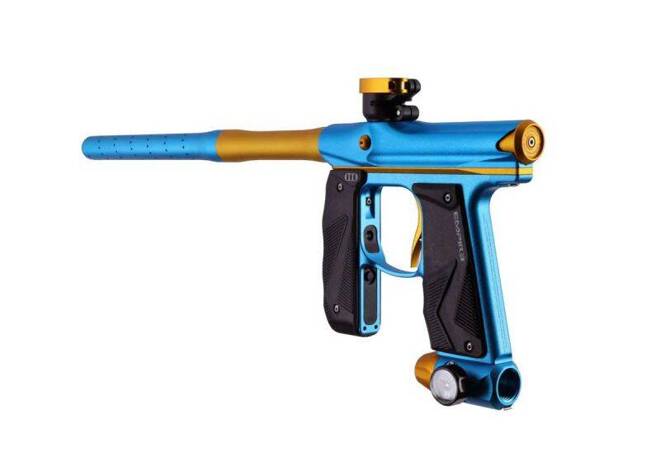 pistolet do paintballa: Marker Empire Mini GS (dust light blue/dust gold)