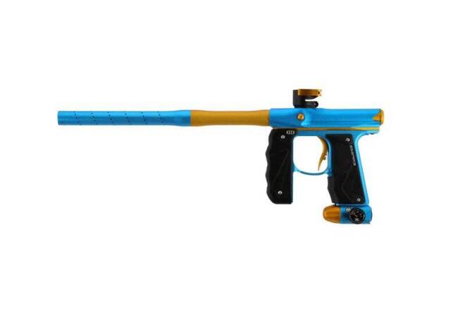 marker do paintballa: Marker Empire Mini GS (dust light blue/dust gold)