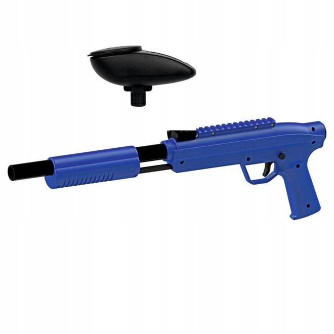 marker do paintballa: Marker Valken GOTCHA Shotgun 50 cal z magazynkiem (blue)